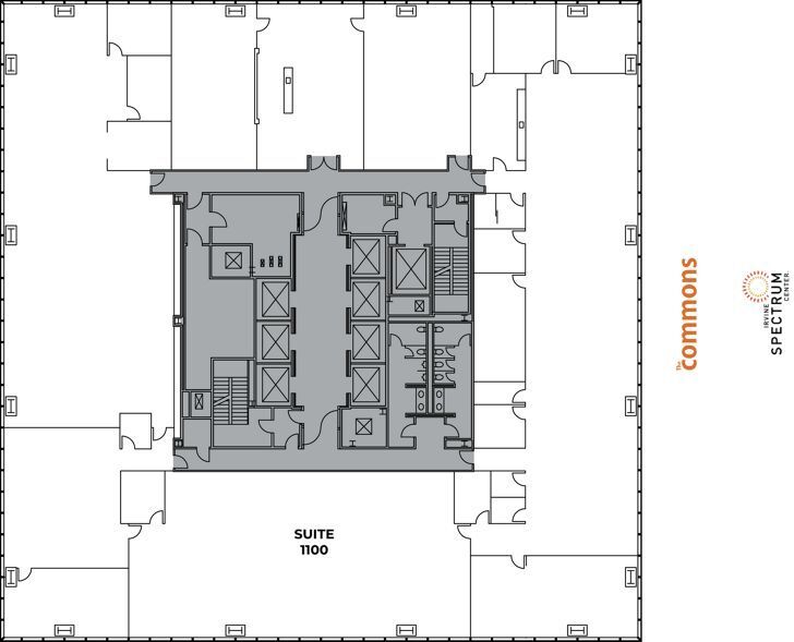 400 Spectrum Center Dr, Irvine, CA à louer Plan d’étage– Image 1 sur 1
