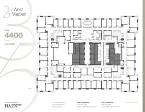 35 W Wacker Dr, Chicago, IL à louer Plan d’étage– Image 1 sur 4