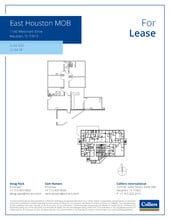 1140 Westmont Dr, Houston, TX à louer Plan d’étage– Image 1 sur 1