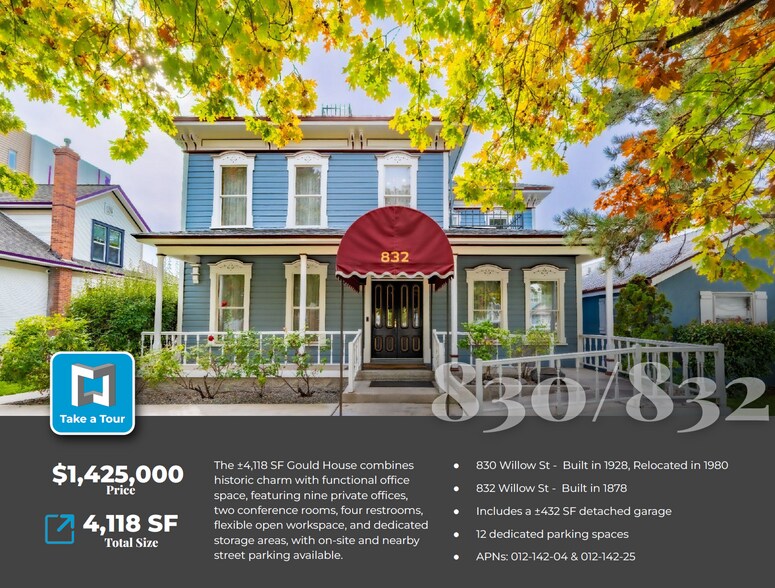 832 Willow St, Reno, NV à vendre - Photo de l’immeuble – Image 2 sur 20