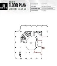 595 Bay St, Toronto, ON à louer Plan d’étage– Image 1 sur 1