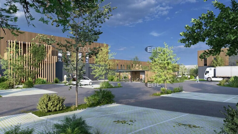 Local d’activités dans Brie-Comte-Robert à louer - Photo de l’immeuble – Image 2 sur 4