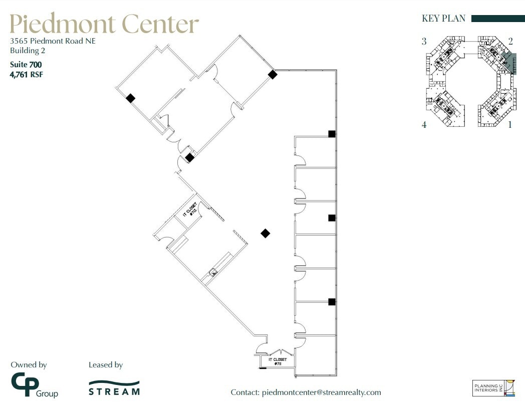 3495 Piedmont Rd NE, Atlanta, GA à louer Plan d’étage– Image 1 sur 1