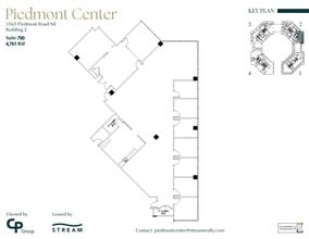 3495 Piedmont Rd NE, Atlanta, GA à louer Plan d’étage– Image 1 sur 1