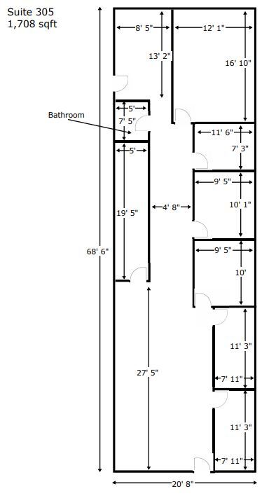 3633 W Lake Ave, Glenview, IL à louer Plan d’étage– Image 1 sur 1