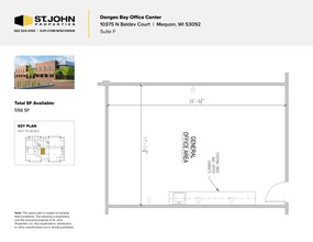 10375 N Baldev Ct, Mequon, WI à louer Plan de site– Image 1 sur 6