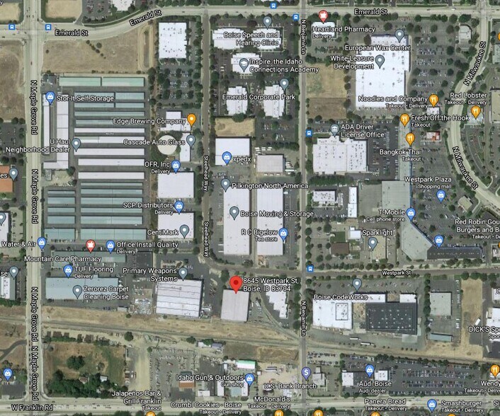 8645-8651 Westpark St, Boise, ID à louer - Aérien – Image 2 sur 20