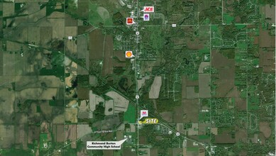 NEC of Route 12 & Route 31, Richmond, IL - VUE AÉRIENNE  vue de carte