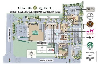 4810-4940 Ashley Park Ln, Charlotte, NC à louer Plan de site– Image 1 sur 1