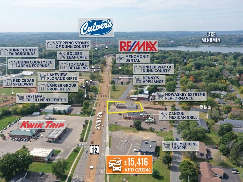 1903 Stout Rd, Menomonie, WI à vendre - Photo de l’immeuble – Image 2 sur 12