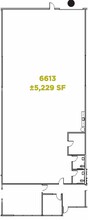 6603-6617 San Leandro St, Oakland, CA à louer Plan d’étage– Image 1 sur 1