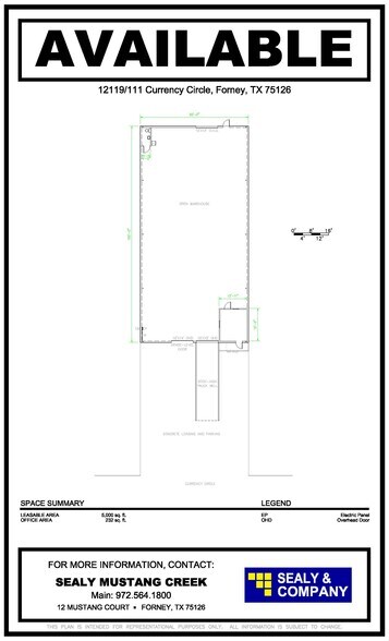 12119 Currency Cir, Forney, TX à louer - Plan d’étage – Image 2 sur 3