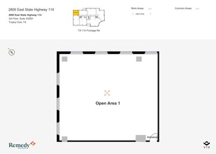2800 E Highway 114, Southlake, TX à louer Plan d’étage– Image 2 sur 2