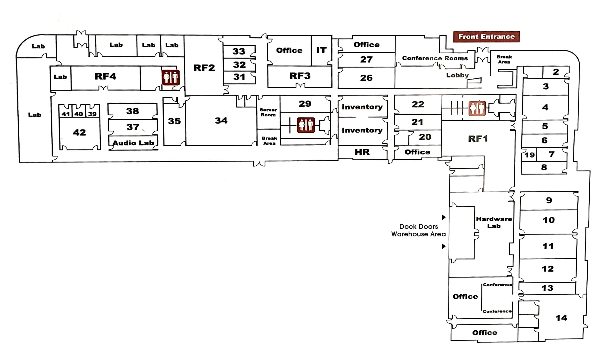 1365 NE Amberglen Pky, Hillsboro, OR à louer Plan d’étage– Image 1 sur 7