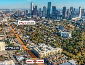 1005 Sawyer St, Houston, TX - VUE AÉRIENNE  vue de carte