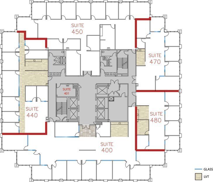 5 Park Plaza, Irvine, CA à louer Plan d’étage– Image 1 sur 1
