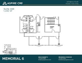 738 Highway 6 S, Houston, TX à louer Plan d’étage– Image 1 sur 1