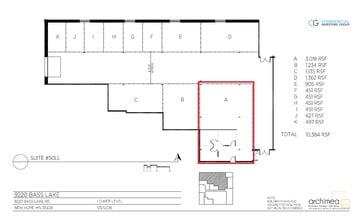 9220 Bass Lake Rd, New Hope, MN à louer Plan d’étage– Image 1 sur 1
