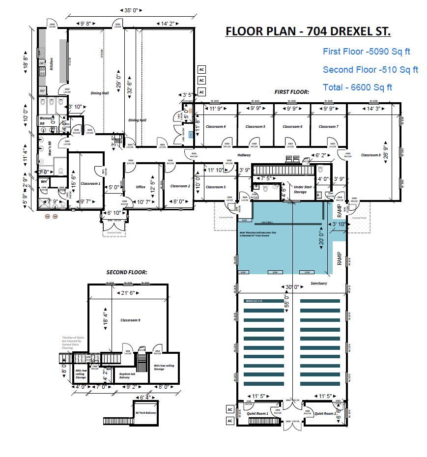 704 Drexel St, McKinney, TX à louer Plan d’étage– Image 1 sur 2