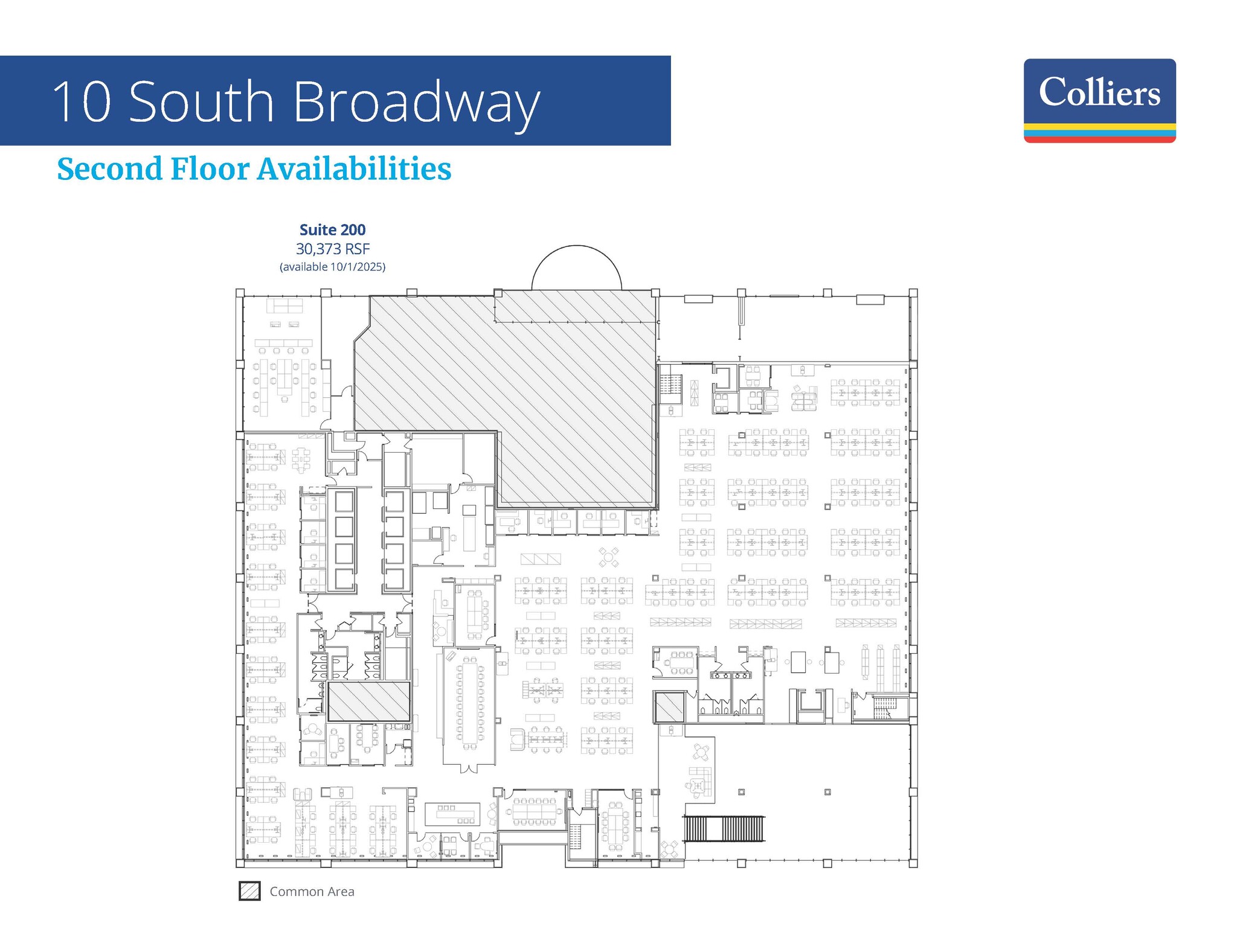 10 S Broadway, Saint Louis, MO à louer Plan d’étage– Image 1 sur 1