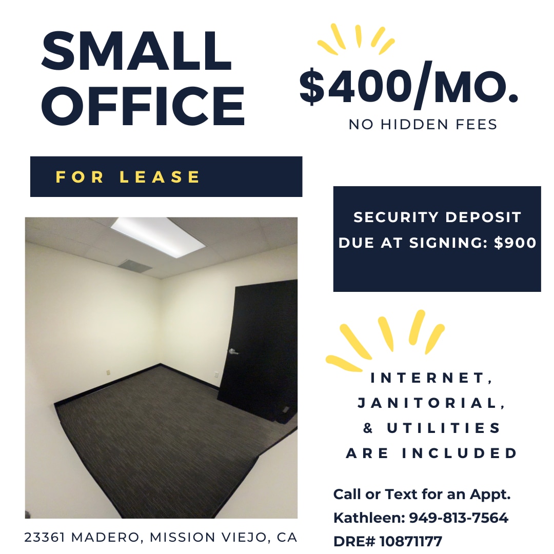 23351-23361 Madero, Mission Viejo, CA à louer Photo intérieure– Image 1 sur 1