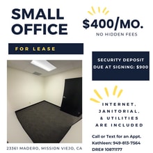 23351-23361 Madero, Mission Viejo, CA à louer Photo intérieure– Image 1 sur 1