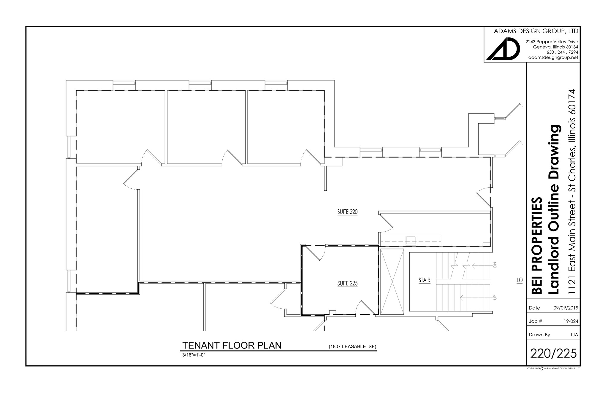 1121 E Main St, St Charles, IL à louer Plan de site– Image 1 sur 1