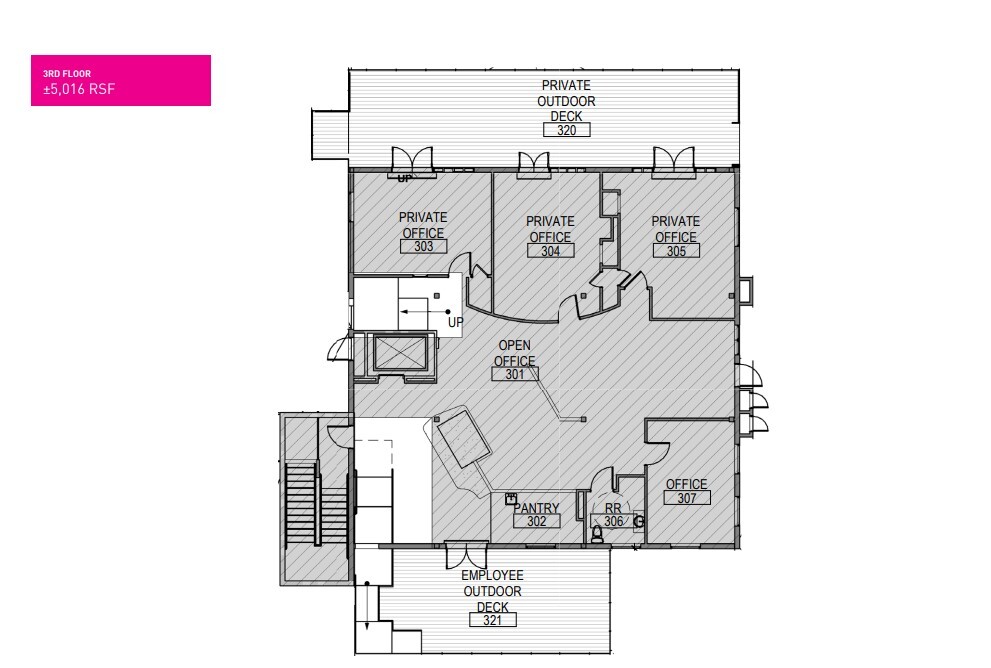1343-1357 4th St, Santa Monica, CA à louer Plan d’étage– Image 1 sur 1