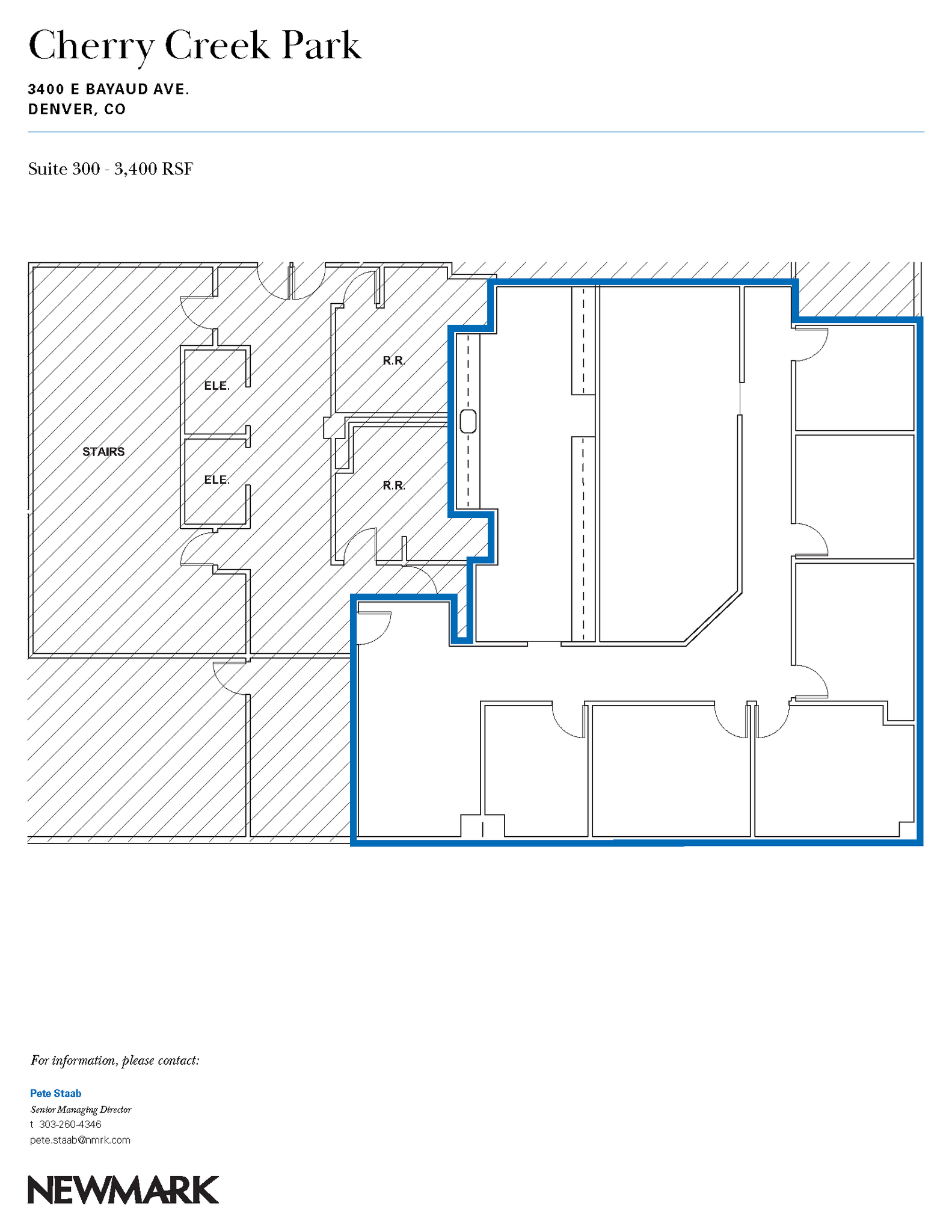 3400 E Bayaud Ave, Denver, CO à louer Photo de l’immeuble– Image 1 sur 1