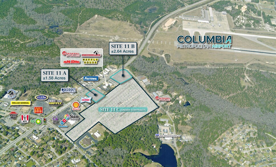 Platt Springs Rd West Parcel, West Columbia, SC à vendre - Photo de l’immeuble – Image 1 sur 4