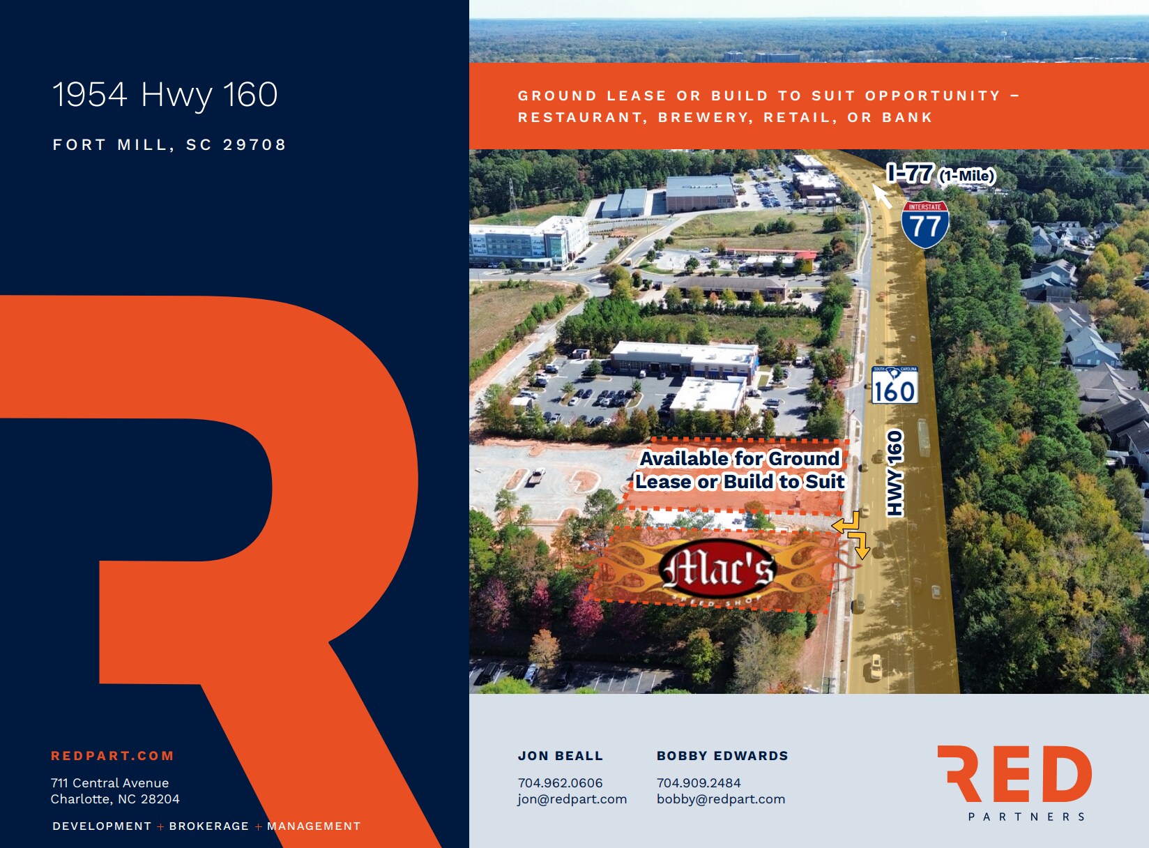 1954 Highway 160 W, Fort Mill, SC à louer Photo principale– Image 1 sur 8