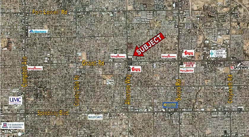 3901 E Grant Rd, Tucson, AZ à louer - Aérien – Image 3 sur 7