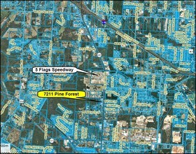 7211 Pine Forest Rd, Pensacola, FL - VUE AÉRIENNE  vue de carte