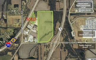 Plus de détails pour 57th & Highway 75, Topeka, KS - Terrain à vendre