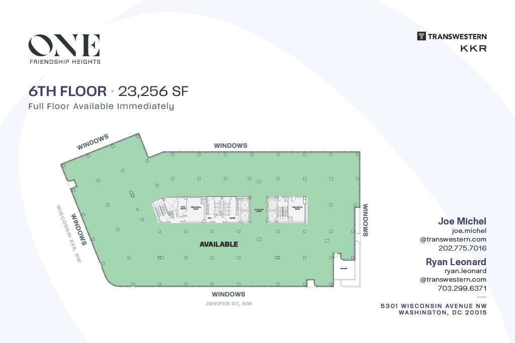 5301 Wisconsin Ave NW, Washington, DC à louer Plan d’étage– Image 1 sur 1