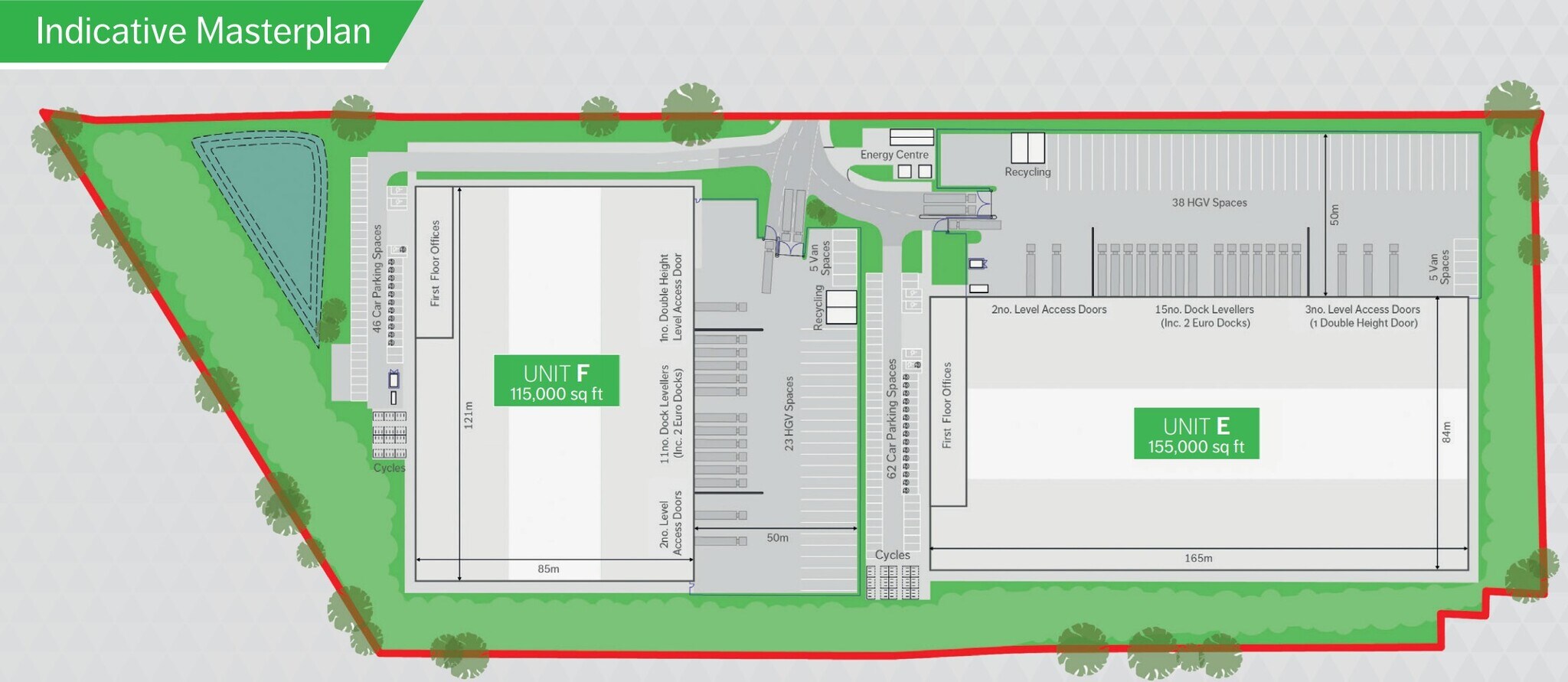 Morrell Way, Bicester à louer Plan de site– Image 1 sur 1