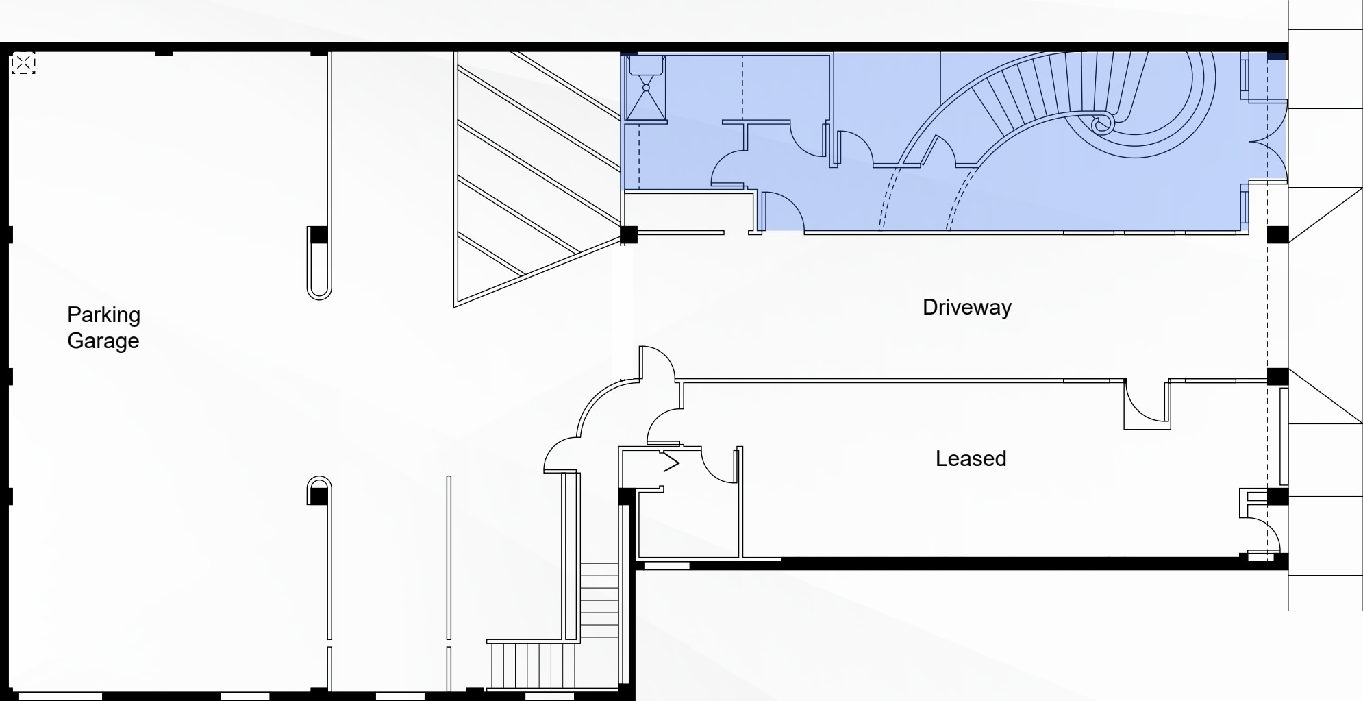 599 Bridgeway, Sausalito, CA à louer Plan d’étage– Image 1 sur 4