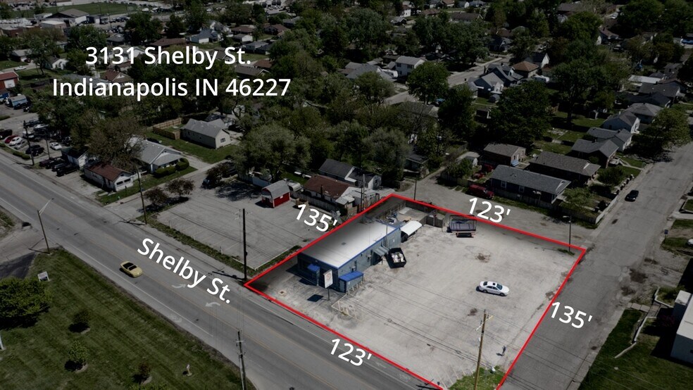 3131 S Shelby St, Indianapolis, IN à louer - Photo de l’immeuble – Image 2 sur 6