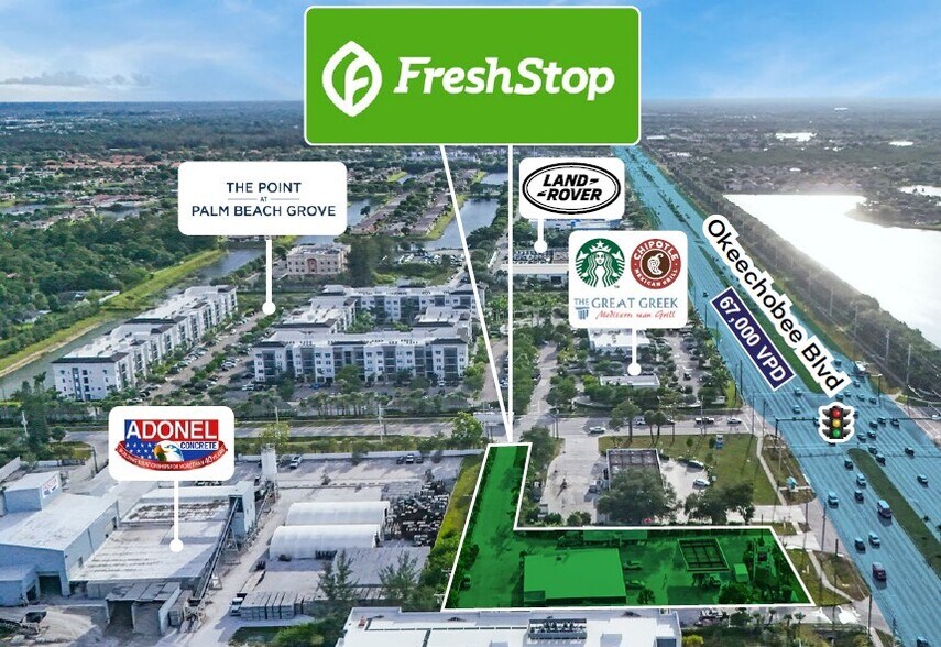 6950 Okeechobee Blvd, West Palm Beach, FL à vendre - Photo de l’immeuble – Image 3 sur 4