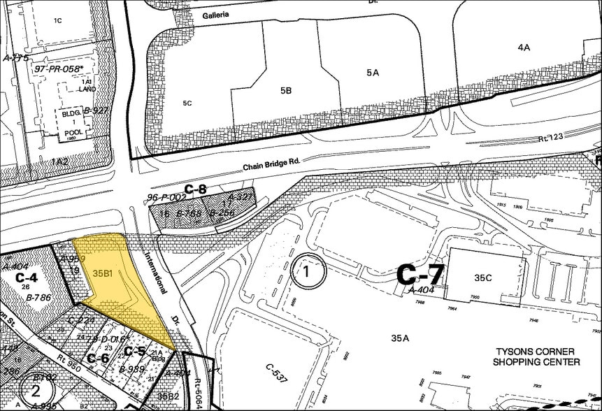 1800 W International Dr, McLean, VA à louer - Plan cadastral – Image 2 sur 6