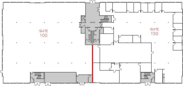 4790 Eastgate Mall, San Diego, CA à louer Plan d’étage– Image 1 sur 1