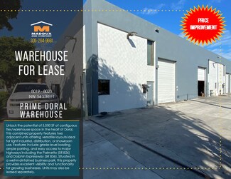 Plus de détails pour 8001-8037 NW 54th St, Doral, FL - Industriel/Logistique à louer