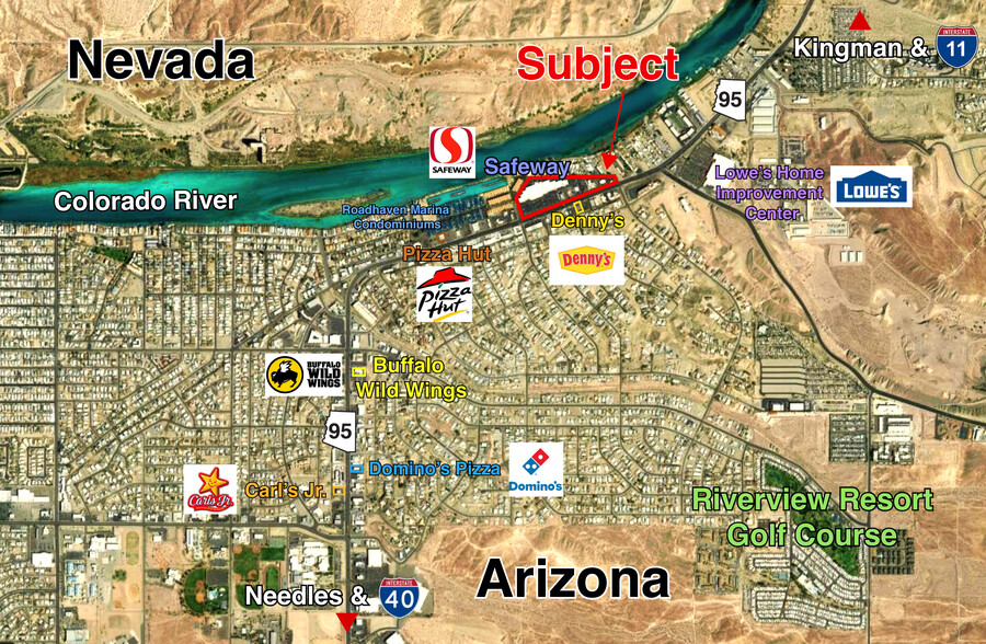 1751 Highway 95, Bullhead City, AZ à louer - Photo de l’immeuble – Image 1 sur 3