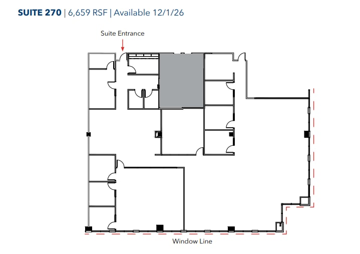2375 Northside Dr, San Diego, CA à louer Plan d’étage– Image 1 sur 1