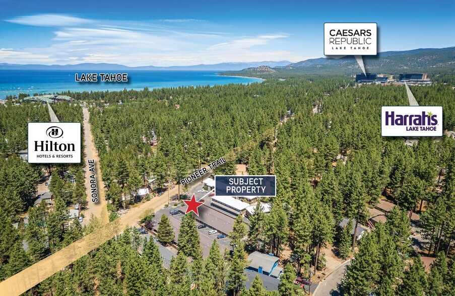 3640-3646 Pioneer Trail, South Lake Tahoe, CA à vendre - Photo de l’immeuble – Image 2 sur 25