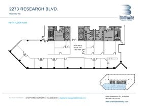 2273 Research Blvd, Rockville, MD à louer Plan d’étage– Image 1 sur 1