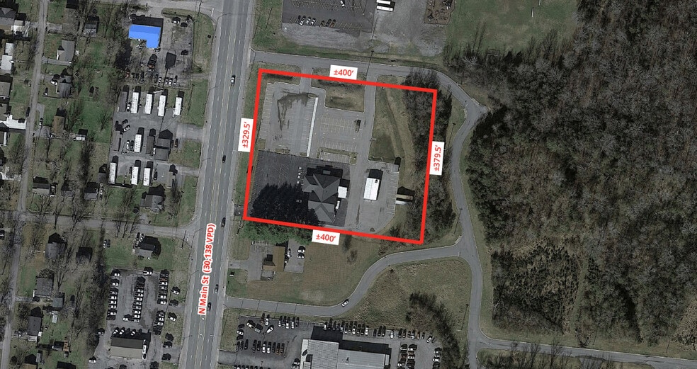 2022 N Main St, Shelbyville, TN à vendre - Aérien – Image 2 sur 2