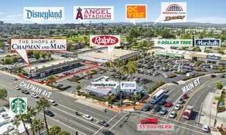 Plus de détails pour 1437-1449 W Chapman Ave, Orange, CA - Local commercial à vendre