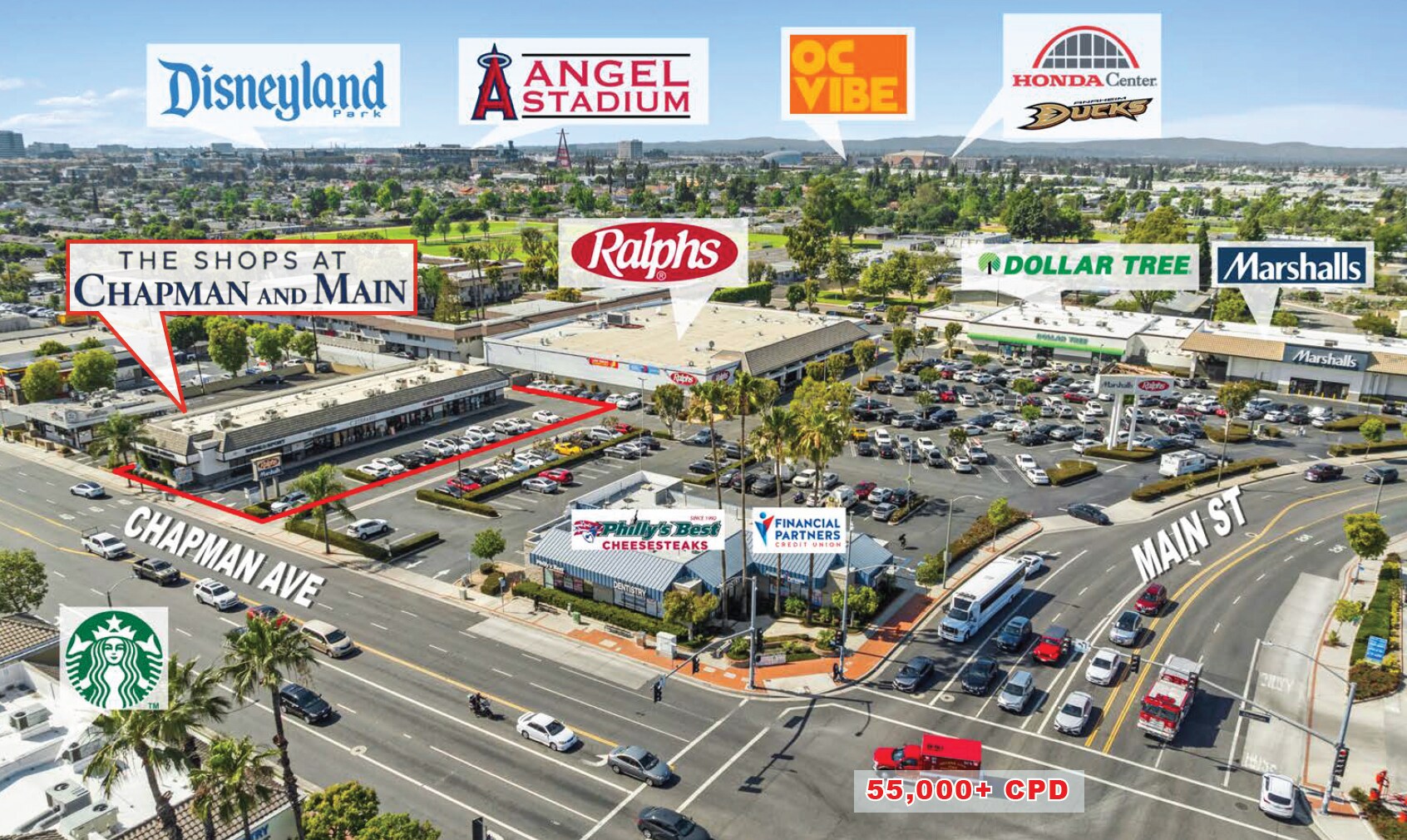 1437-1449 W Chapman Ave, Orange, CA à vendre Photo de l’immeuble– Image 1 sur 5