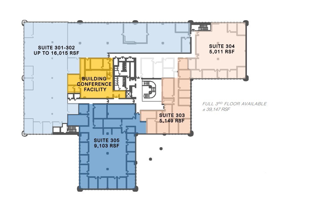 15933 Clayton Rd, Ballwin, MO à louer Plan d’étage– Image 1 sur 1